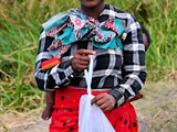 young_mother_bought_fish_for_family
