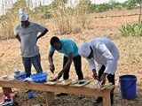 Training in fish processing 