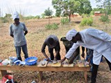 Training in fish processing 