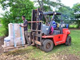 Forklifter needed...heavy stuff
 