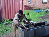 Preparing biofilter device