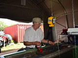 Construction of the water flow for the tanks